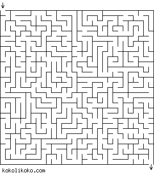 Printable Maze Game