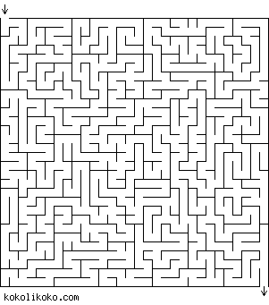 Printable Maze Game