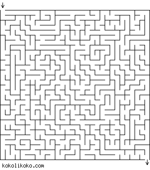 Printable Maze Game