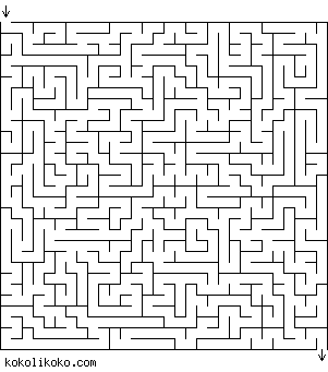 Printable Maze Game