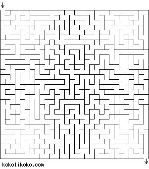 Printable Maze Game