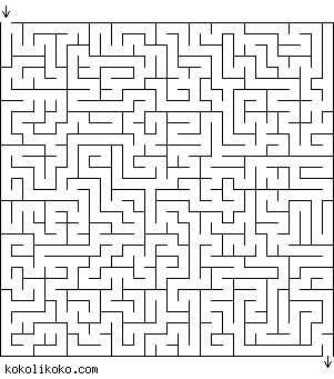 Printable Maze Game