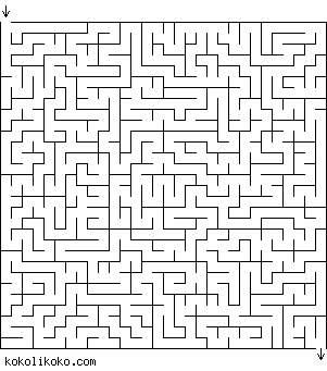 Printable Maze Game
