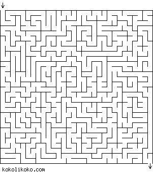 Printable Maze Game