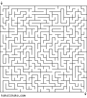 Printable Maze Game