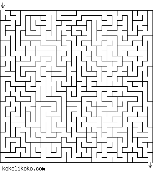 Printable Maze Game